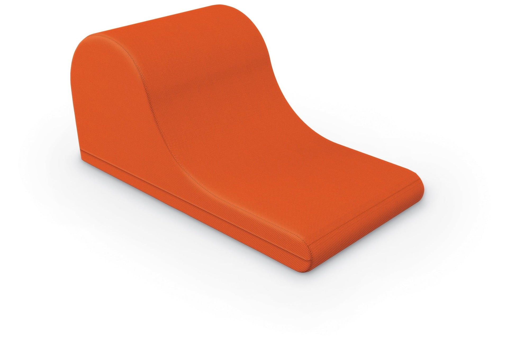 Respite All Foam Soft Seating, Chill Shaped Ottoman by MooreCo - SchoolOutlet