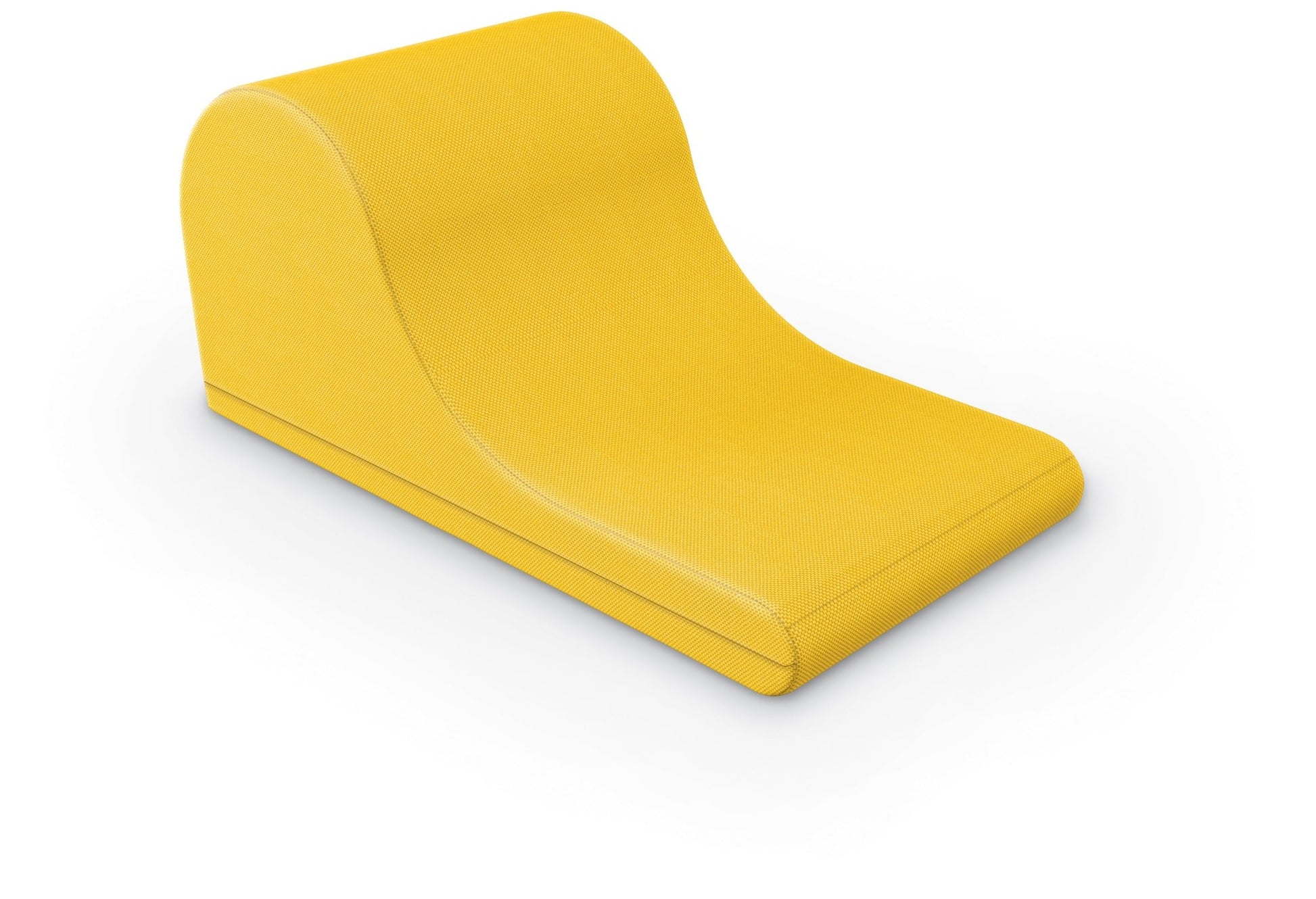 Respite All Foam Soft Seating, Chill Shaped Ottoman by MooreCo - SchoolOutlet