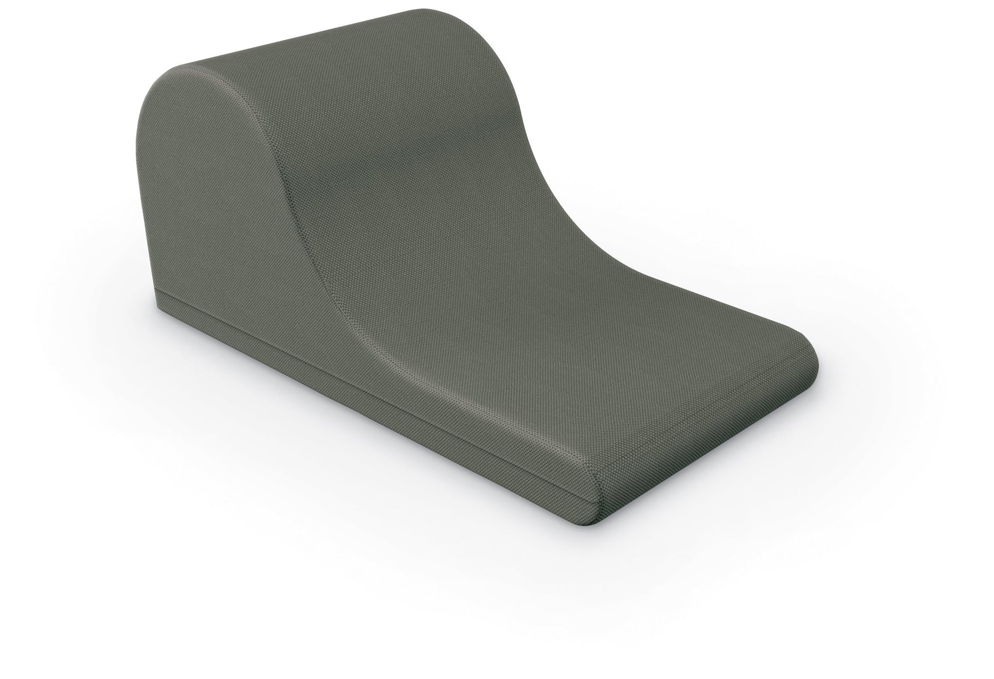 Respite All Foam Soft Seating, Chill Shaped Ottoman by MooreCo - SchoolOutlet