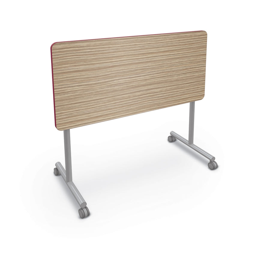 Mooreco Inklud Table - T - Leg Flip Top 29" H × 60" W × 30" D (IN1T1F0ADJ - XXXX - XXXX) - SchoolOutlet