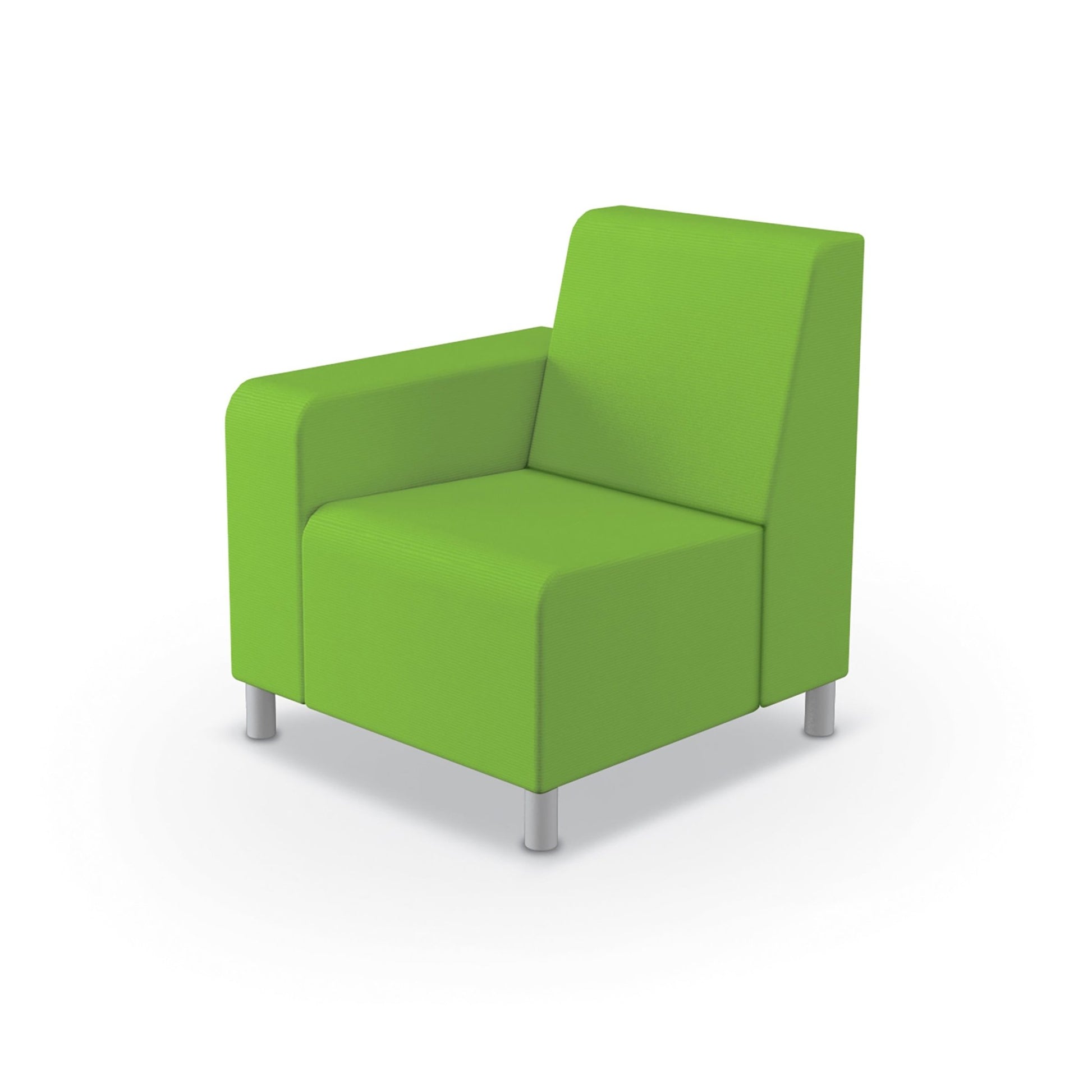 Mooreco Phoeby Outdoor Soft Seating - Lounge Right Arm - 18" Seat Height (PBA0R1L) - SchoolOutlet