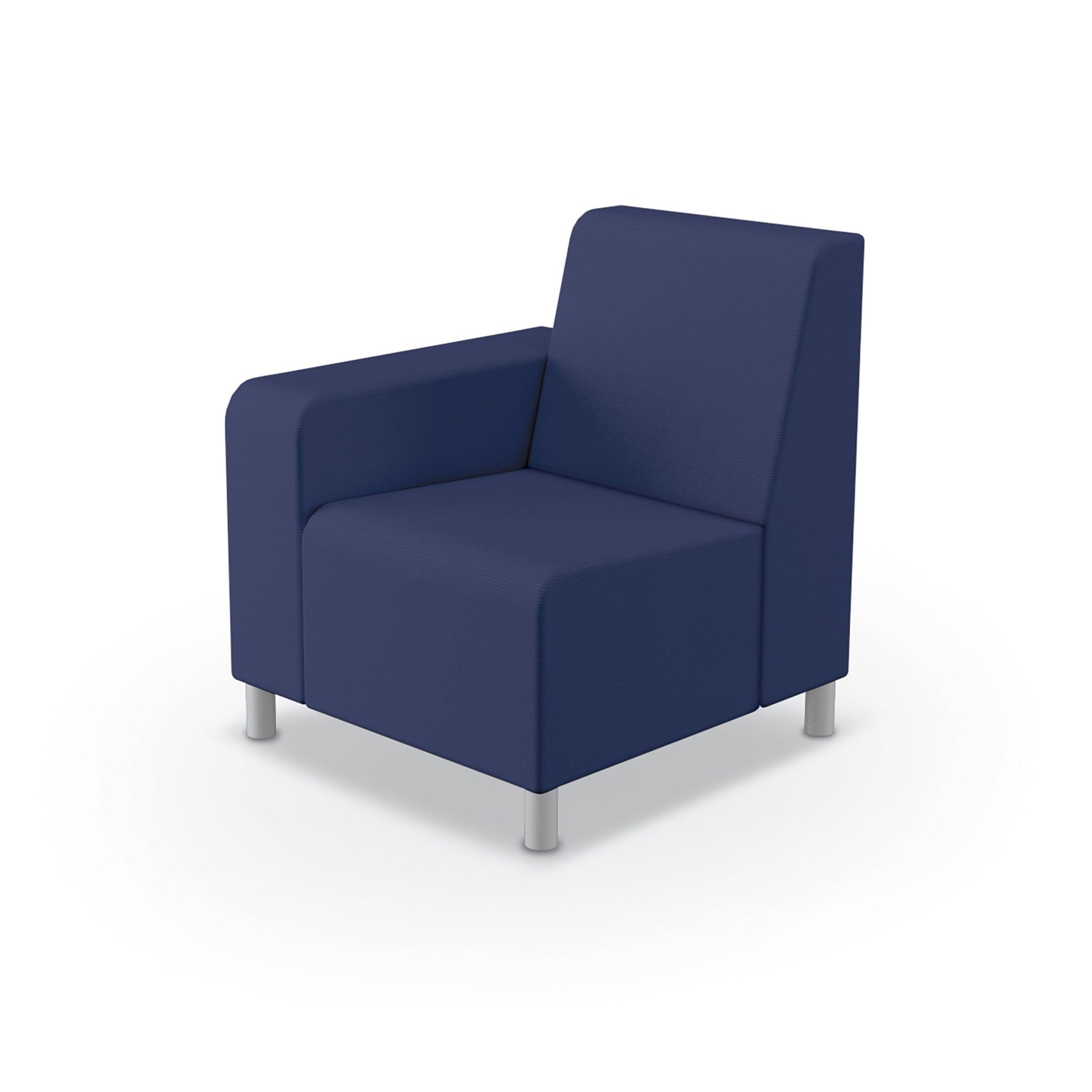 Mooreco Phoeby Outdoor Soft Seating - Lounge Right Arm - 18" Seat Height (PBA0R1L) - SchoolOutlet