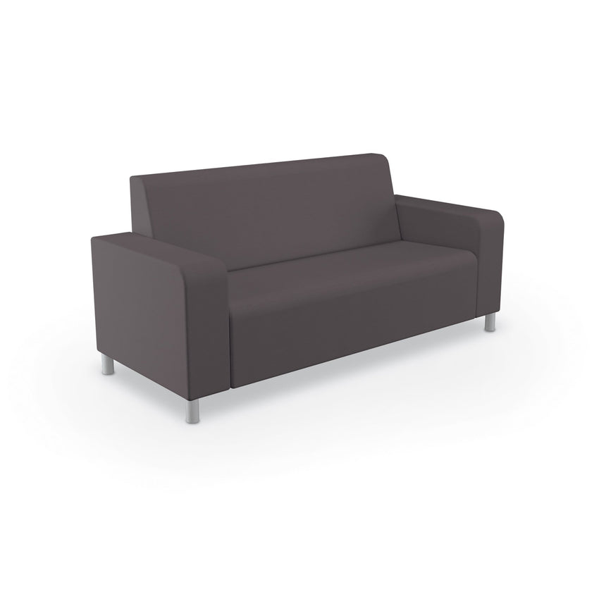 Mooreco Phoeby Outdoor Soft Seating - Sofa Both Arms - 18" Seat Height (PBA2B1L) - SchoolOutlet