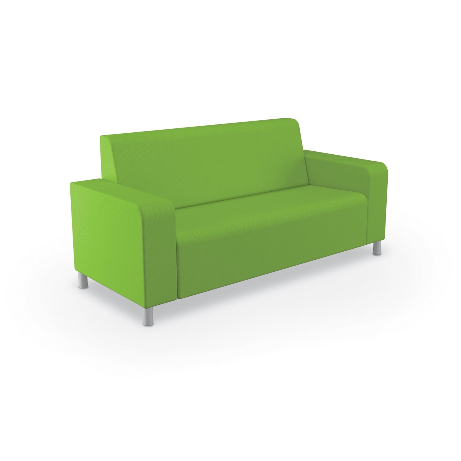 Mooreco Phoeby Outdoor Soft Seating - Sofa Both Arms - 18" Seat Height (PBA2B1L) - SchoolOutlet