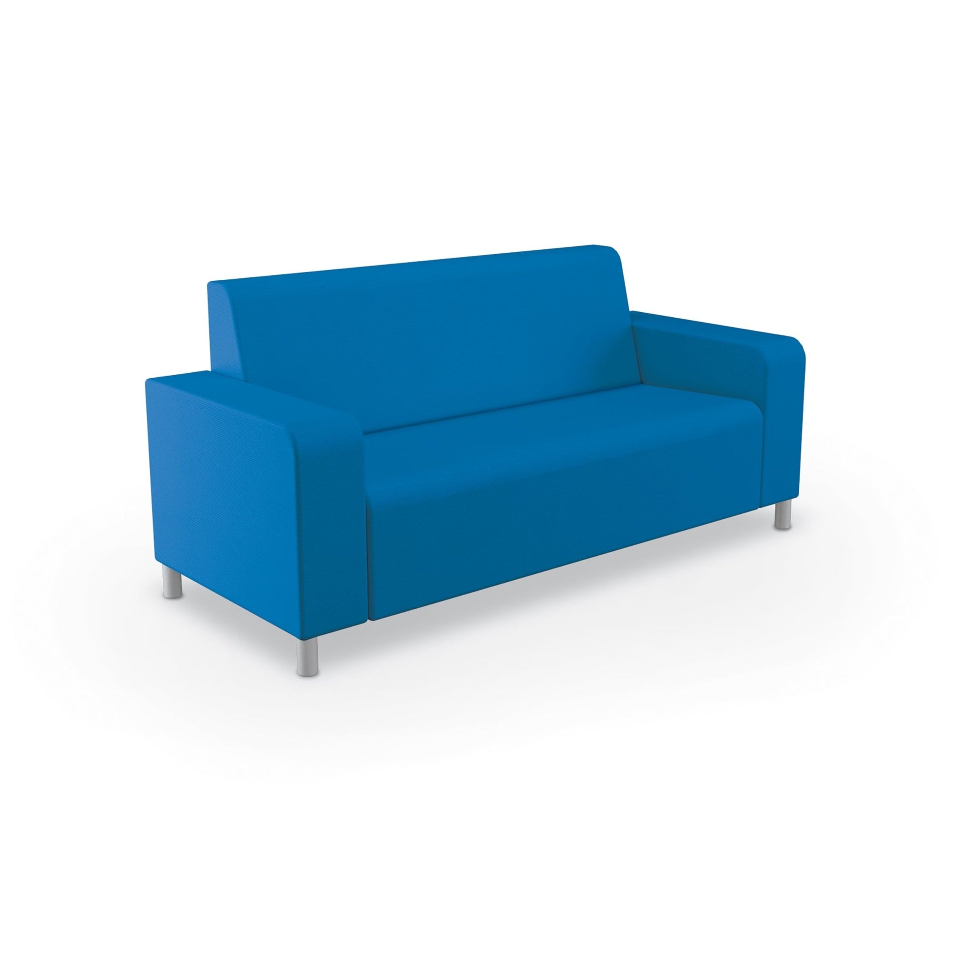 Mooreco Phoeby Outdoor Soft Seating - Sofa Both Arms - 18" Seat Height (PBA2B1L) - SchoolOutlet