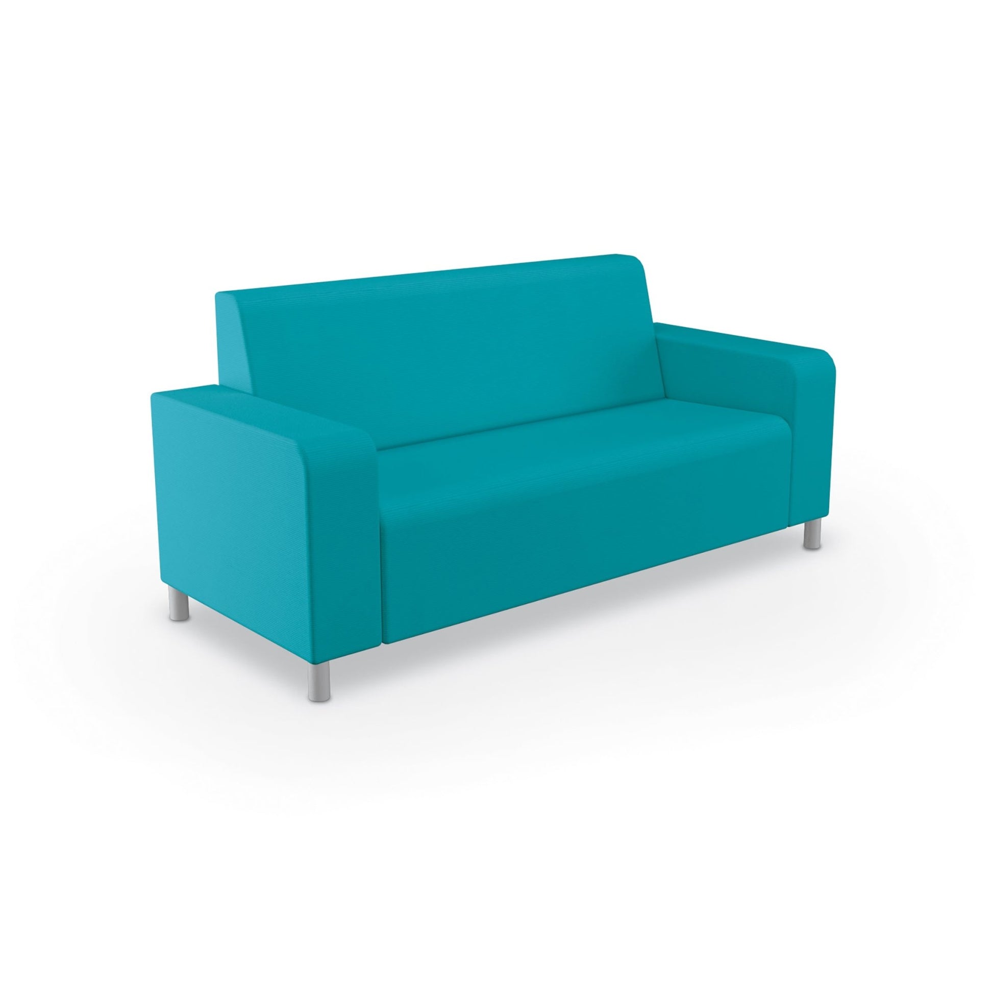 Mooreco Phoeby Outdoor Soft Seating - Sofa Both Arms - 18" Seat Height (PBA2B1L) - SchoolOutlet