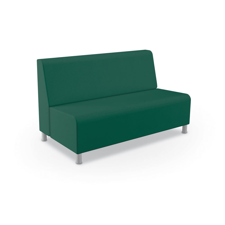 Mooreco Phoeby Outdoor Soft Seating - Sofa No Arms - 18" Seat Height (PBA2N1L) - SchoolOutlet