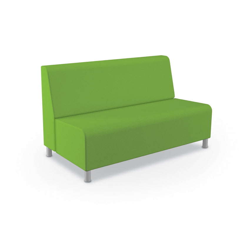 Mooreco Phoeby Outdoor Soft Seating - Sofa No Arms - 18" Seat Height (PBA2N1L) - SchoolOutlet