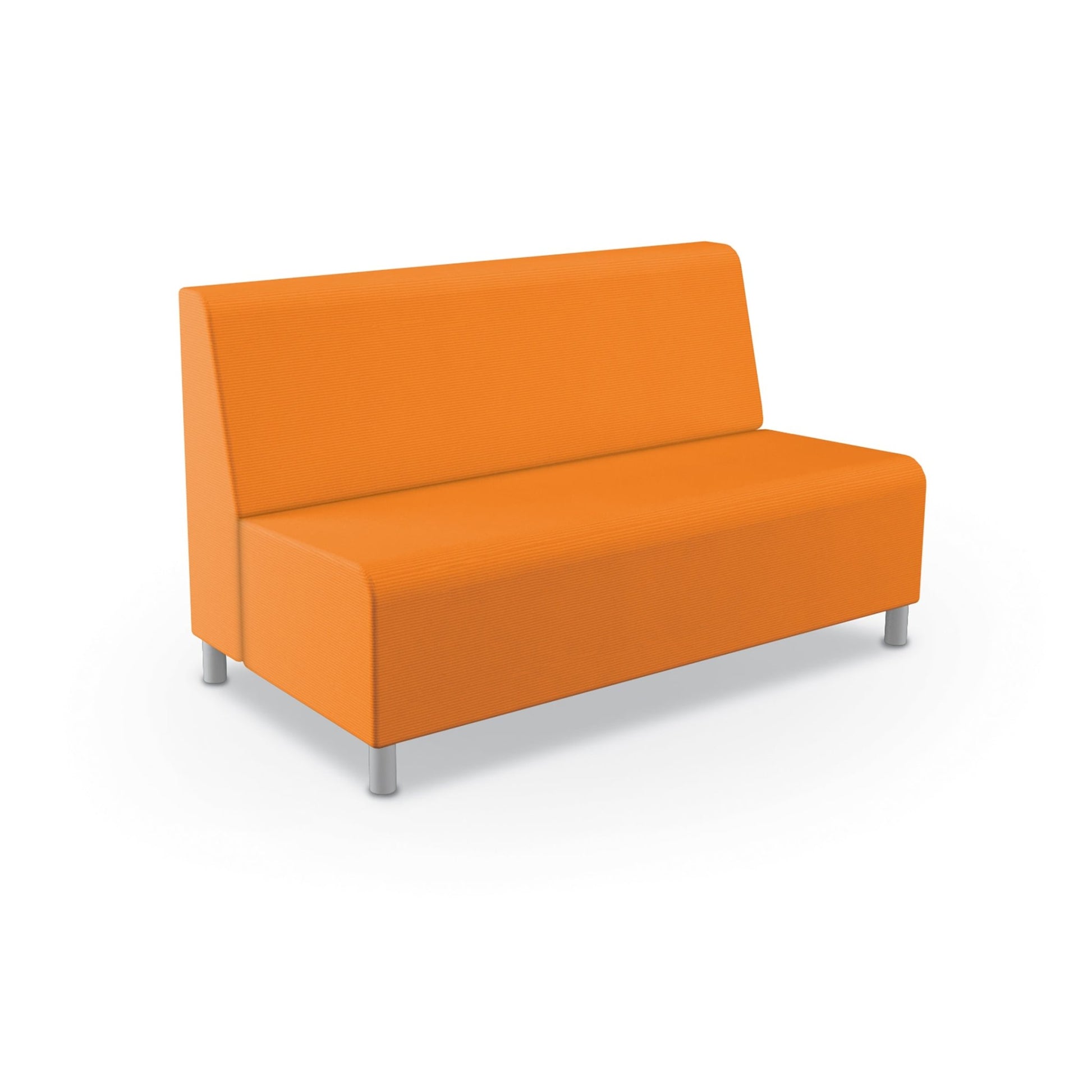 Mooreco Phoeby Outdoor Soft Seating - Sofa No Arms - 18" Seat Height (PBA2N1L) - SchoolOutlet