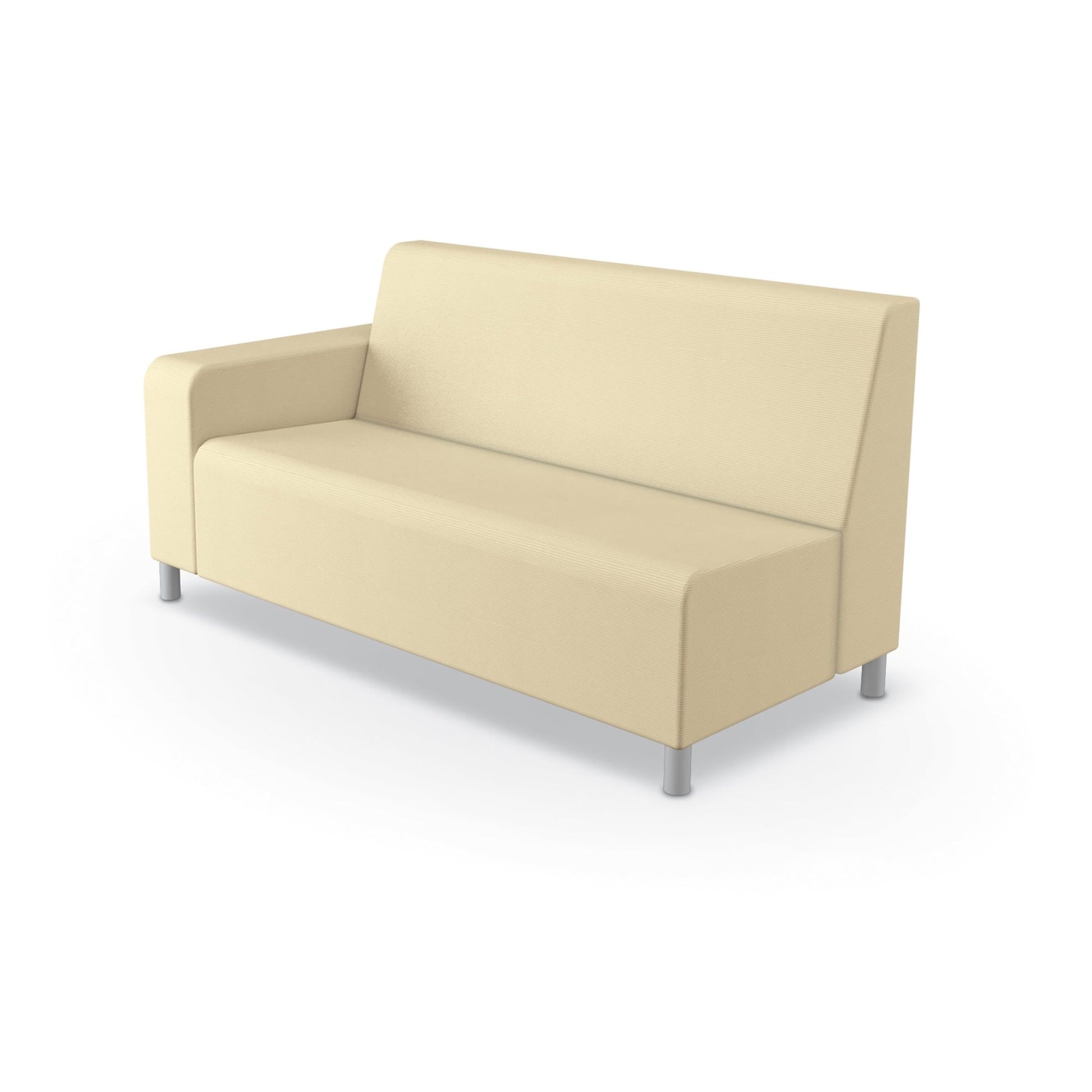 Mooreco Phoeby Outdoor Soft Seating - Sofa Right Arm - 18" Seat Height (PBA2R1L) - SchoolOutlet