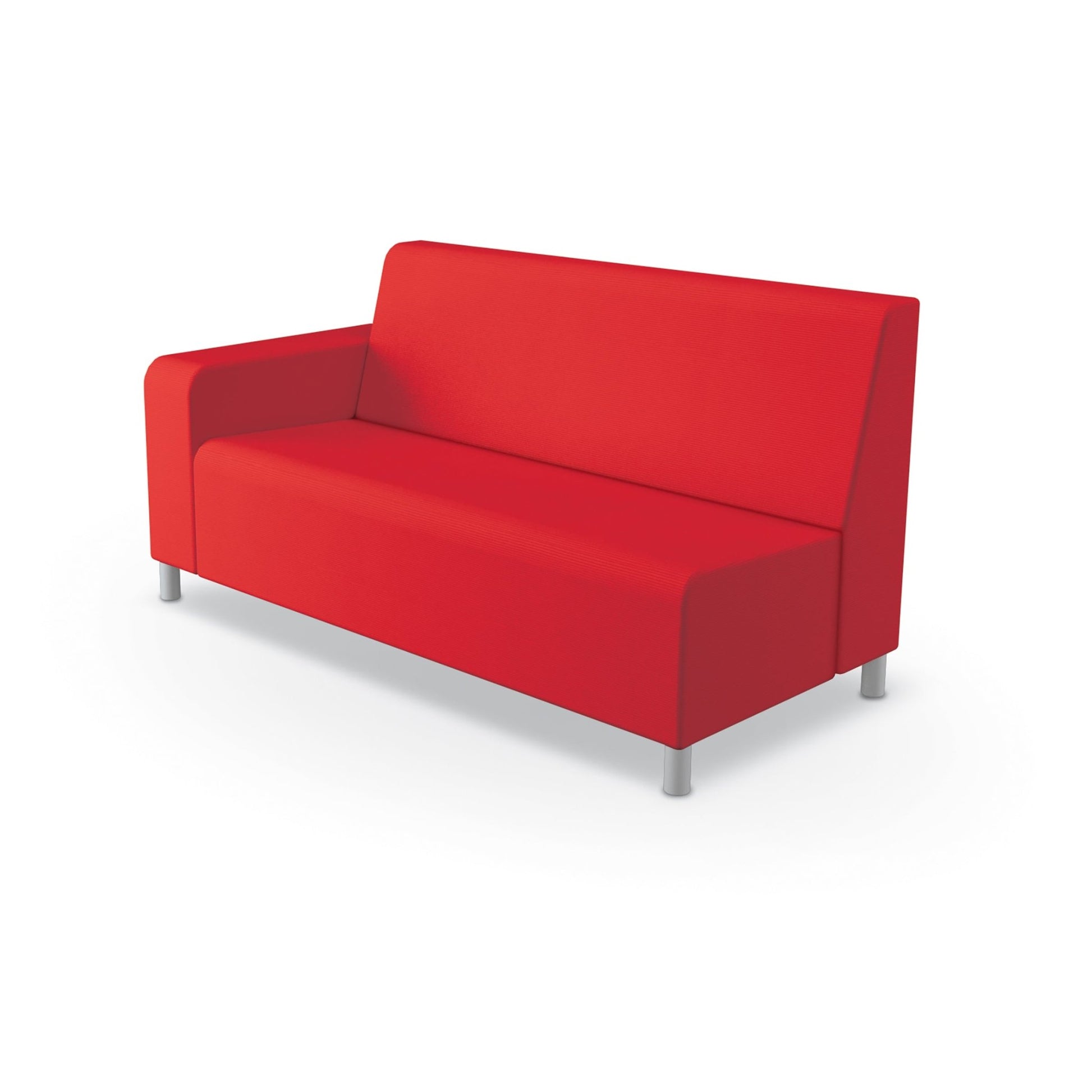 Mooreco Phoeby Outdoor Soft Seating - Sofa Right Arm - 18" Seat Height (PBA2R1L) - SchoolOutlet