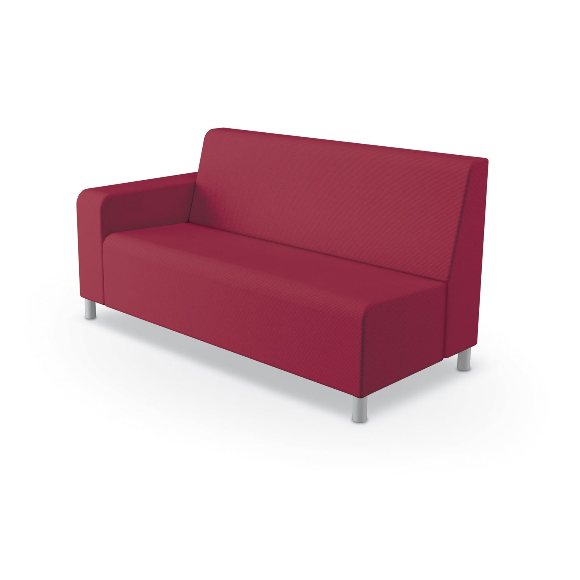 Mooreco Phoeby Outdoor Soft Seating - Sofa Right Arm - 18" Seat Height (PBA2R1L) - SchoolOutlet