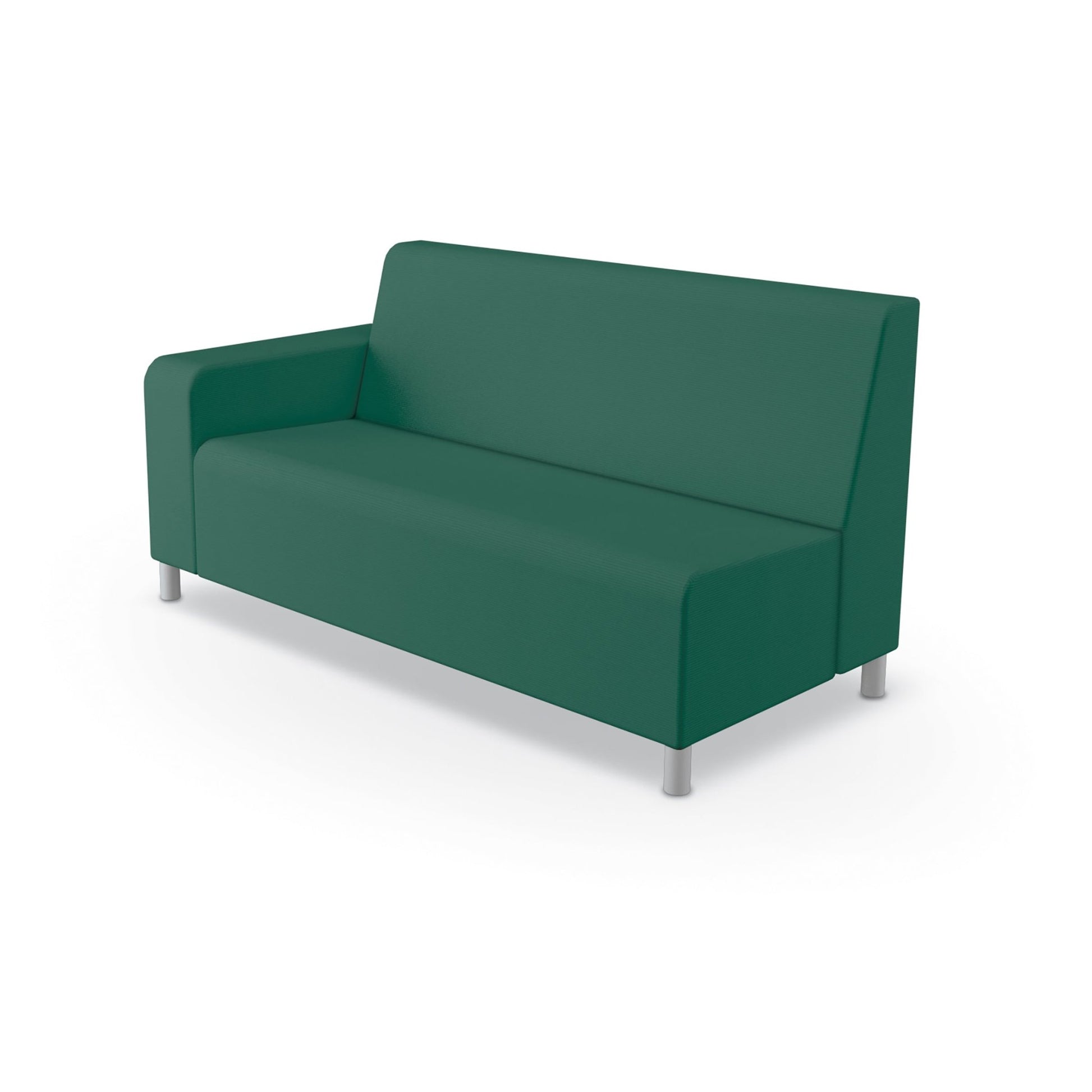 Mooreco Phoeby Outdoor Soft Seating - Sofa Right Arm - 18" Seat Height (PBA2R1L) - SchoolOutlet