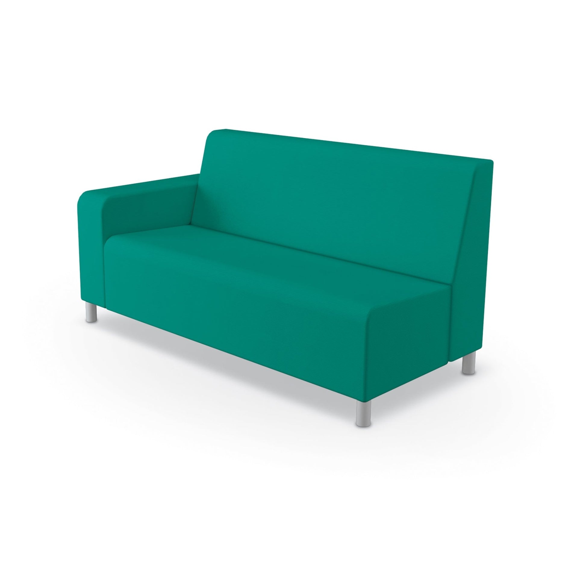 Mooreco Phoeby Outdoor Soft Seating - Sofa Right Arm - 18" Seat Height (PBA2R1L) - SchoolOutlet
