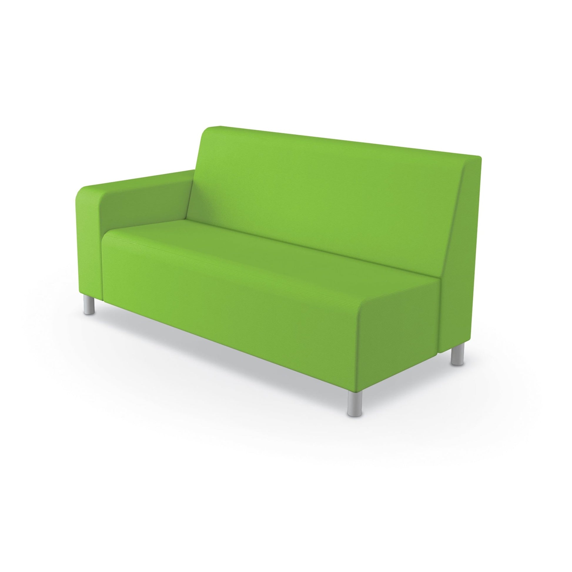 Mooreco Phoeby Outdoor Soft Seating - Sofa Right Arm - 18" Seat Height (PBA2R1L) - SchoolOutlet