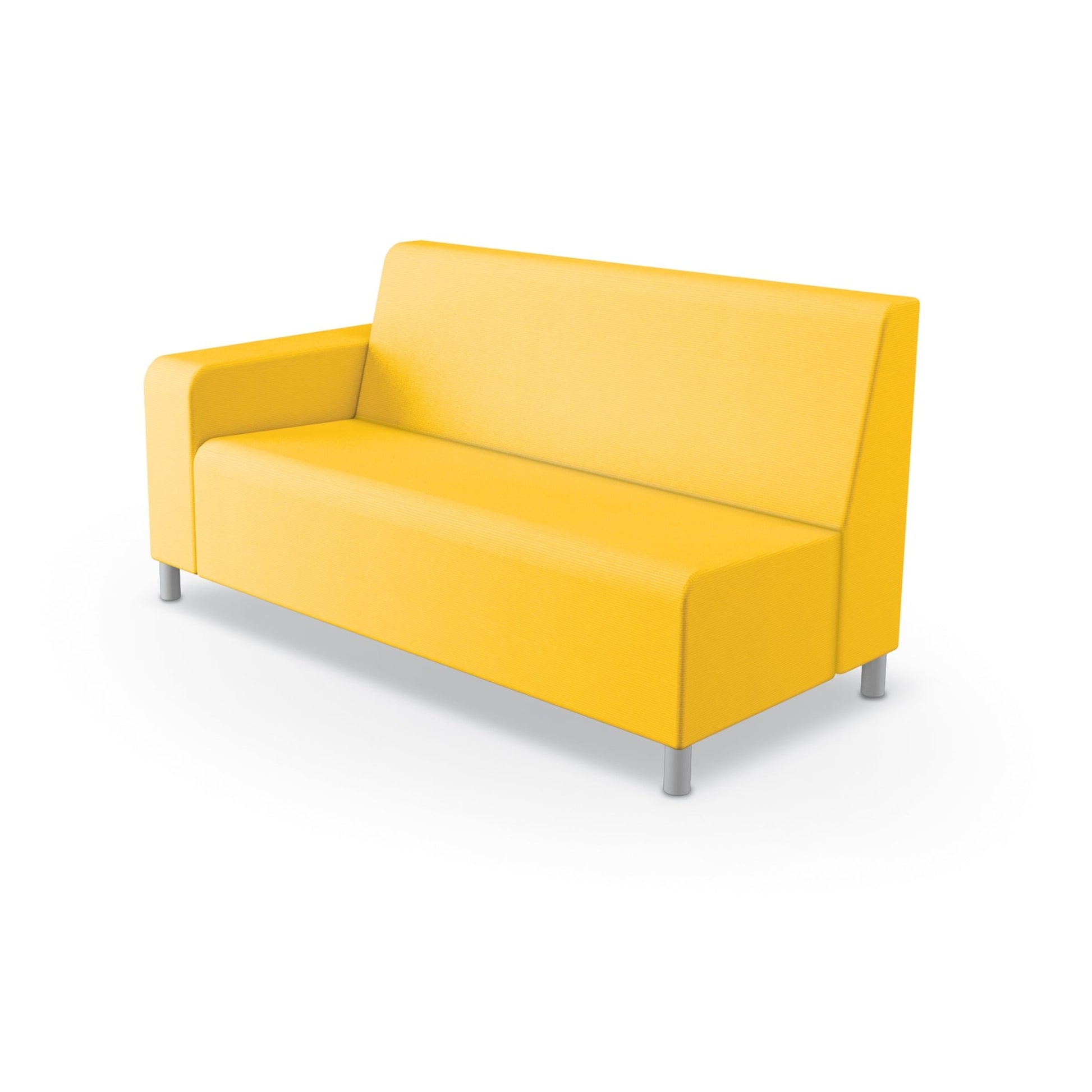 Mooreco Phoeby Outdoor Soft Seating - Sofa Right Arm - 18" Seat Height (PBA2R1L) - SchoolOutlet