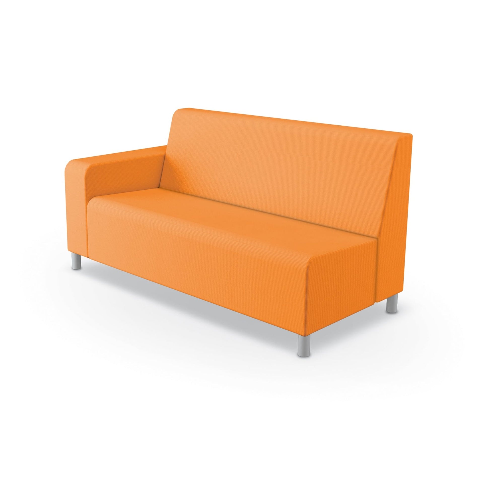 Mooreco Phoeby Outdoor Soft Seating - Sofa Right Arm - 18" Seat Height (PBA2R1L) - SchoolOutlet
