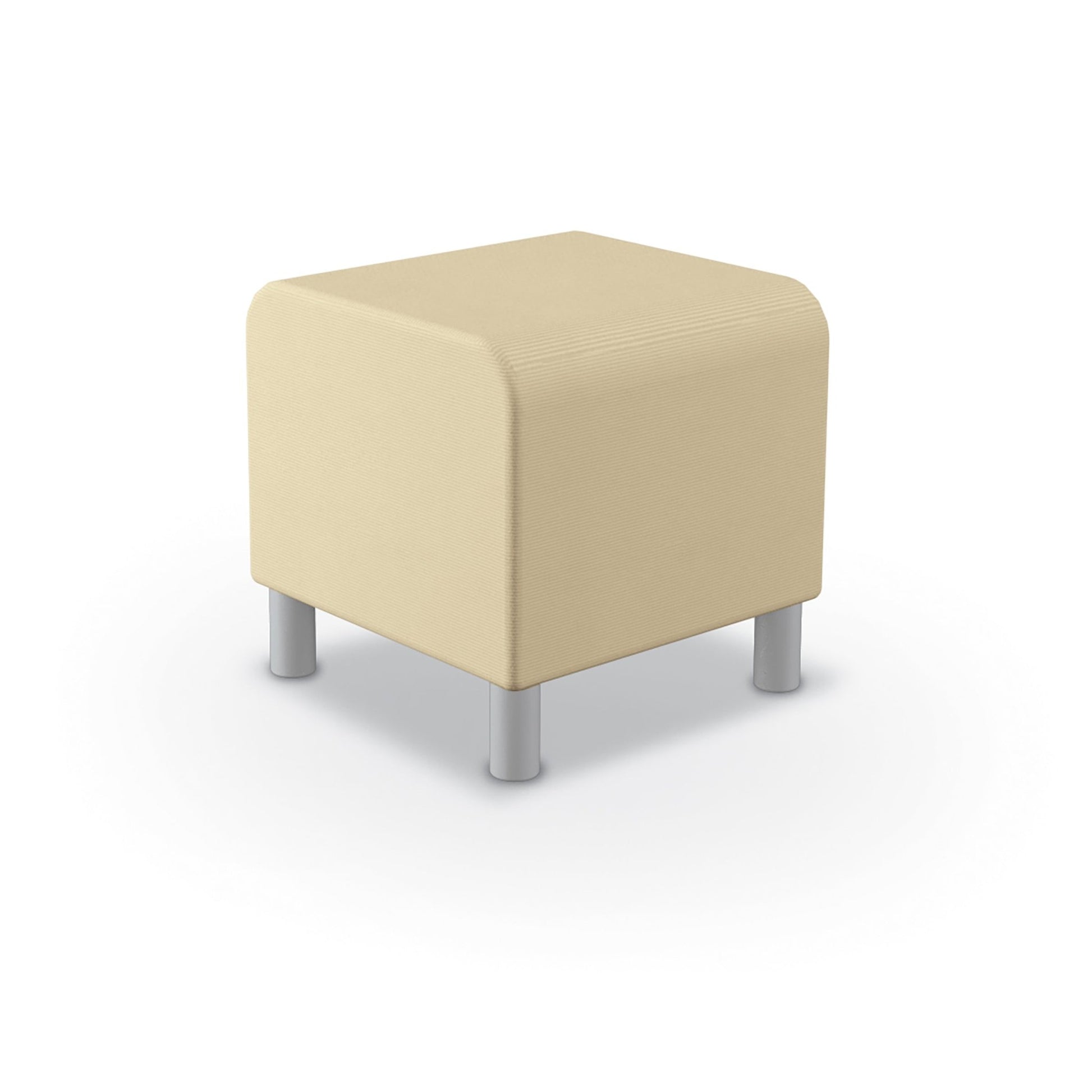 Mooreco Phoeby Outdoor Soft Seating - Small Ottoman - 18" Seat Height (PBA7N1L) - SchoolOutlet