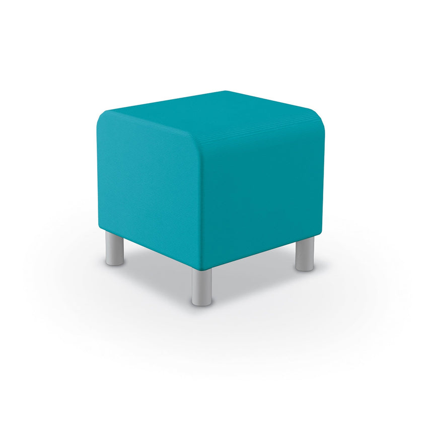 Mooreco Phoeby Outdoor Soft Seating - Small Ottoman - 18" Seat Height (PBA7N1L) - SchoolOutlet
