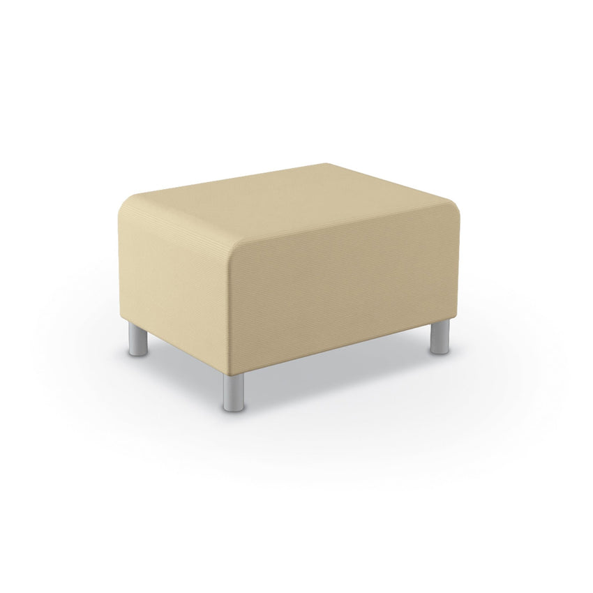 Mooreco Phoeby Outdoor Soft Seating - Medium Ottoman - 18" Seat Height (PBA8N1L) - SchoolOutlet