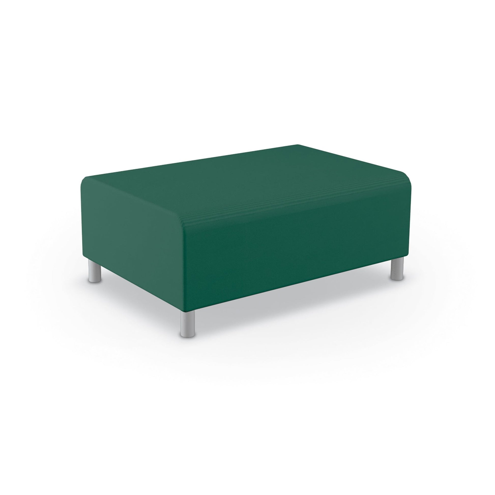 Mooreco Phoeby Outdoor Soft Seating - Large Ottoman - 18" Seat Height (PBA9N1L) - SchoolOutlet