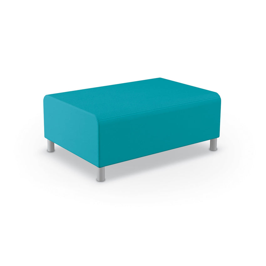 Mooreco Phoeby Outdoor Soft Seating - Large Ottoman - 18" Seat Height (PBA9N1L) - SchoolOutlet