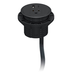 MooreCo Moorepower Grommet Mount Power (MOR-PWRGR-AB-BK)