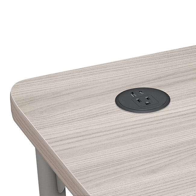 MooreCo Moorepower Grommet Mount Power (MOR-PWRGR-AB-BK) - SchoolOutlet