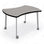 Mooreco Akt Table – Quad, Laminate Top, Fixed Height Available in 29