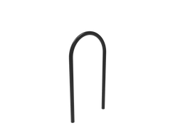 MyTcoat - Outdoor 1- Hump - Single Loop Bike Rack - 1.90 Tubing - Inground Mount (MYT-BKW13-INGROUND)