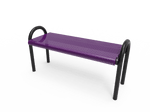 MyTcoat - Outdoor Bench without Back - Inground Mount 4' L (MYT-BMD04-59) - SchoolOutlet