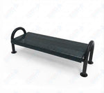 MyTcoat - Outdoor Bench without Back - Surface Mount 4' L (MYT-BMD04-60) - SchoolOutlet