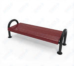 MyTcoat - Outdoor Bench without Back - Surface Mount 4' L (MYT-BMD04-60) - SchoolOutlet