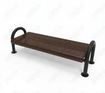 MyTcoat - Outdoor Bench without Back - Surface Mount 4' L (MYT-BMD04-60) - SchoolOutlet