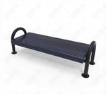 MyTcoat - Outdoor Bench without Back - Surface Mount 4' L (MYT-BMD04-60) - SchoolOutlet