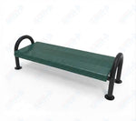 MyTcoat - Outdoor Bench without Back - Surface Mount 4' L (MYT-BMD04-60) - SchoolOutlet