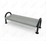 MyTcoat - Outdoor Bench without Back - Surface Mount 4' L (MYT-BMD04-60) - SchoolOutlet