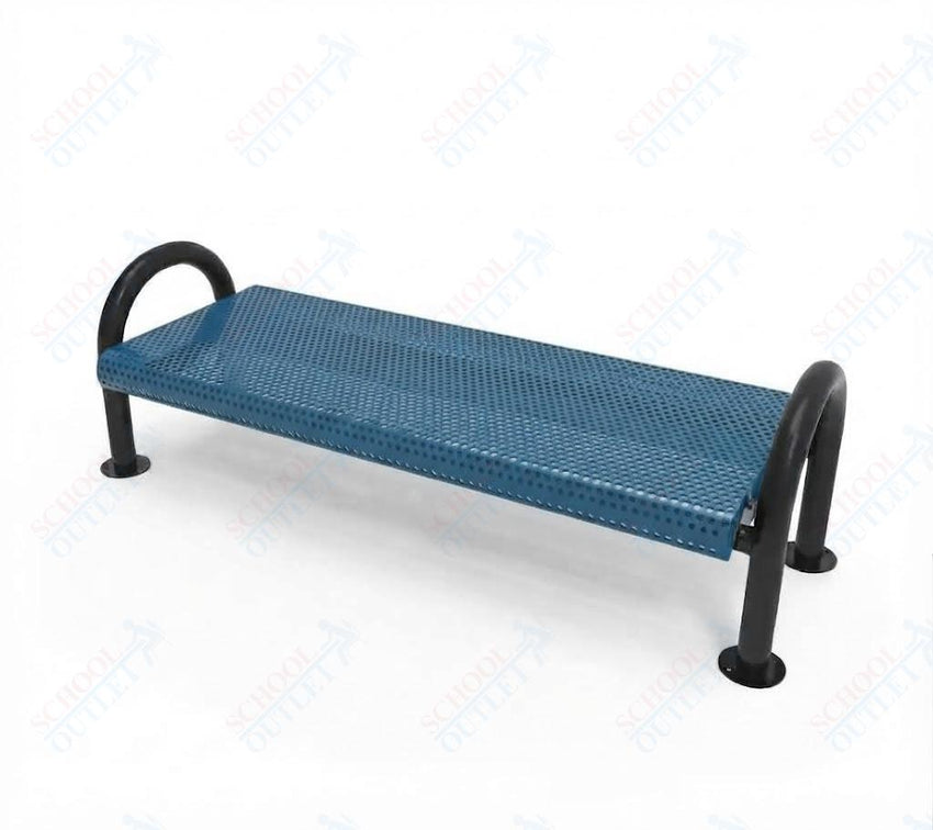 MyTcoat - Outdoor Bench without Back - Surface Mount 4' L (MYT-BMD04-60) - SchoolOutlet