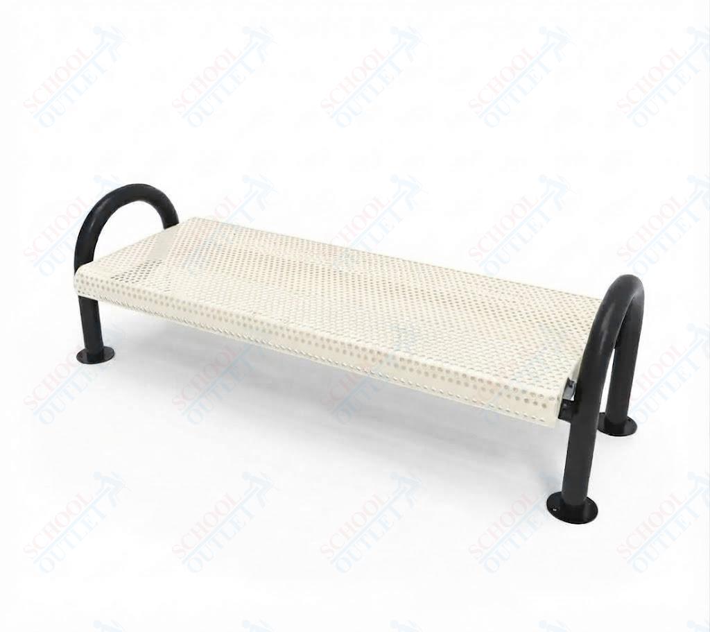 MyTcoat - Outdoor Bench without Back - Surface Mount 4' L (MYT-BMD04-60) - SchoolOutlet