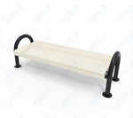 MyTcoat - Outdoor Bench without Back - Surface Mount 4' L (MYT-BMD04-60) - SchoolOutlet