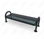 MyTcoat - Outdoor Bench without Back - Surface Mount 4' L (MYT-BMD04-60) - SchoolOutlet