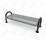 MyTcoat - Outdoor Bench without Back - Surface Mount 4' L (MYT-BMD04-60) - SchoolOutlet