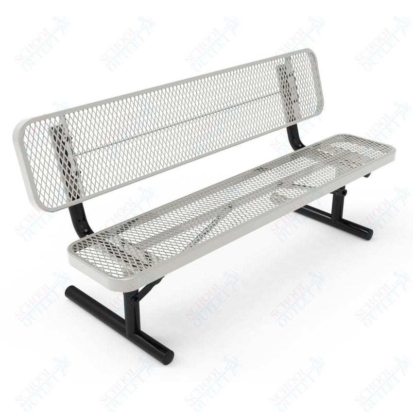 MyTcoat - Player's Outdoor Portable Bench with Back 4' L (MYT - BPY04 - 30) - SchoolOutlet