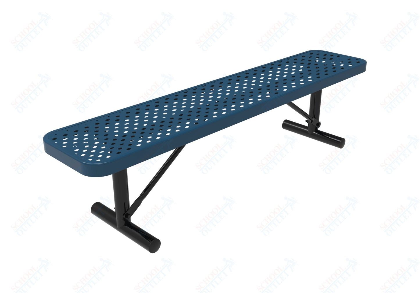 MyTcoat - Player's Outdoor Portable Bench without Back 4' L (MYT - BPY04 - 33) - SchoolOutlet