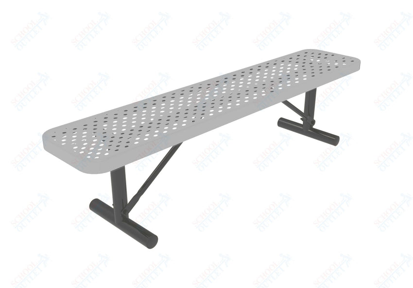 MyTcoat - Player's Outdoor Portable Bench without Back 4' L (MYT - BPY04 - 33) - SchoolOutlet