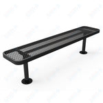 MyTcoat - Player's Outdoor Bench without Back - Surface Mount 6' L (MYT - BPY06 - 35) - SchoolOutlet