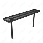 MyTcoat - Player's Outdoor Bench without Back - Inground Mount 8' L (MYT - BPY08 - 34) - SchoolOutlet