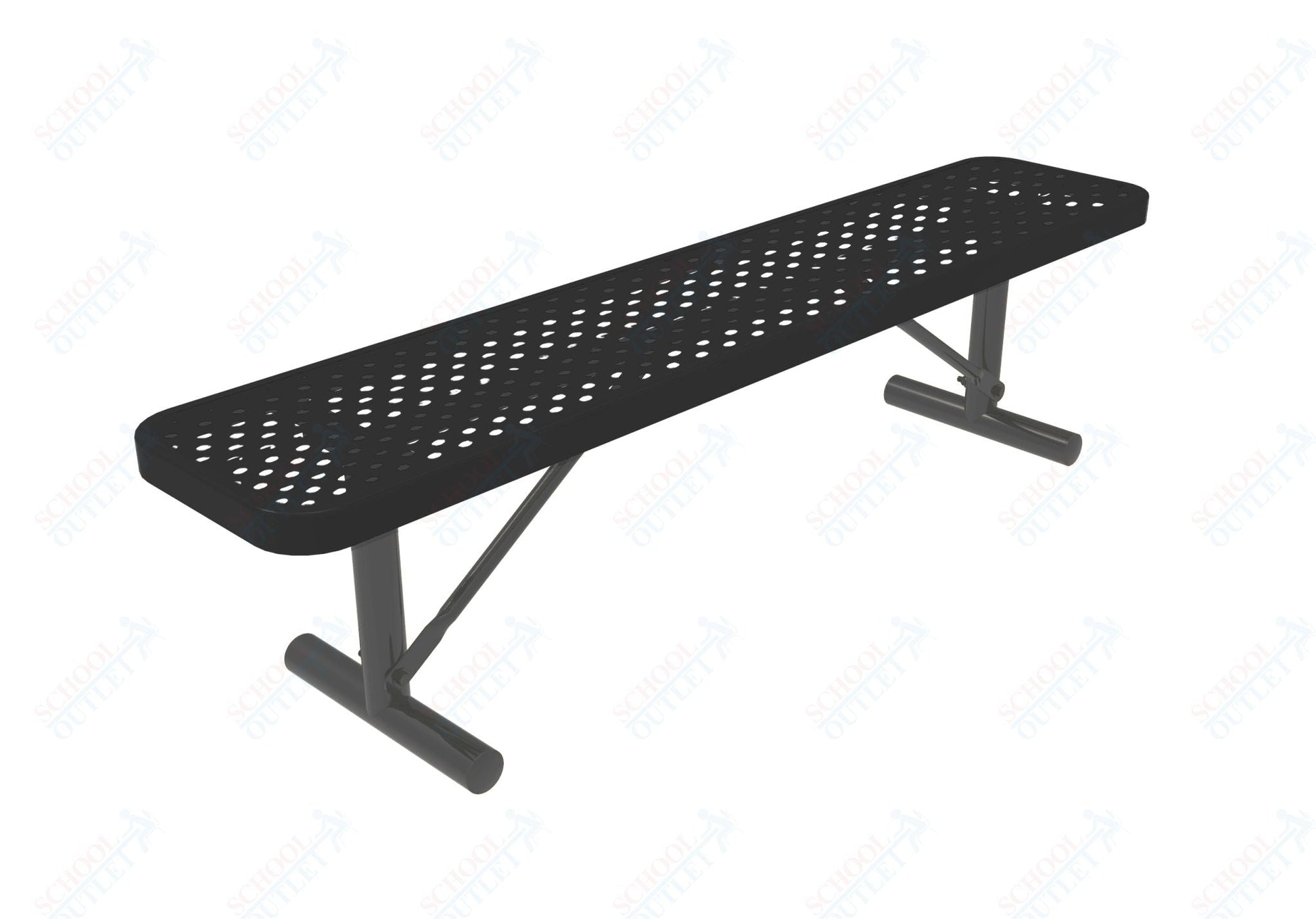 MyTcoat - Player's Outdoor Portable Bench without Back 8' L (MYT - BPY08 - 33) - SchoolOutlet