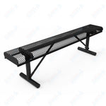 MyTcoat - Rolled Edges Outdoor Portable Bench without Back 4' L (MYT - BRE04 - 21) - SchoolOutlet