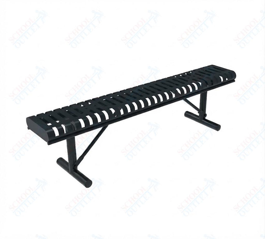 MyTcoat - Rolled Edges Outdoor Portable Bench without Back 4' L (MYT-BRE04-21) - SchoolOutlet